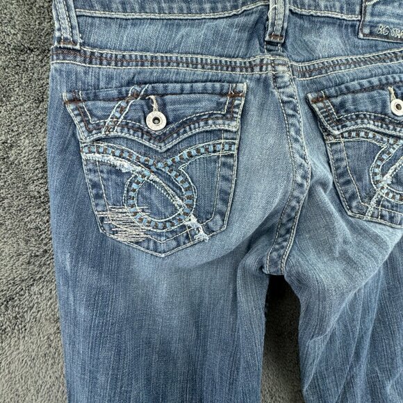 Big Star Jeans Maddie Bootcut Women 27L Denim Blue Adult Cotton Stretch Urban - Picture 13 of 16